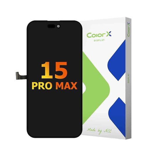LCD Display Assembly for iPhone 15 Pro Max (ColorX)