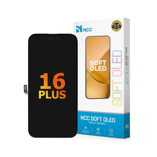 OLED Display Assembly for iPhone 16 Plus (Soft OLED)
