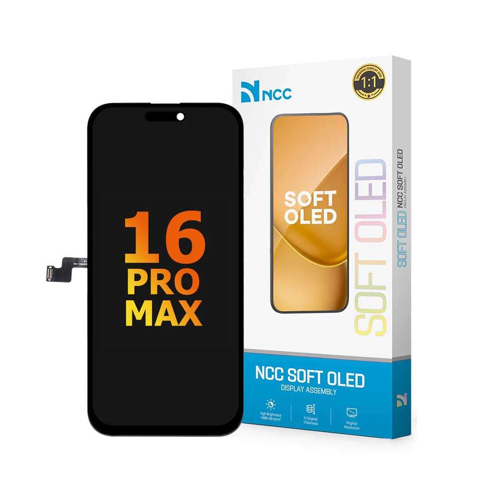 OLED Display Assembly for iPhone 16 Pro Max (NCC / Soft OLED)