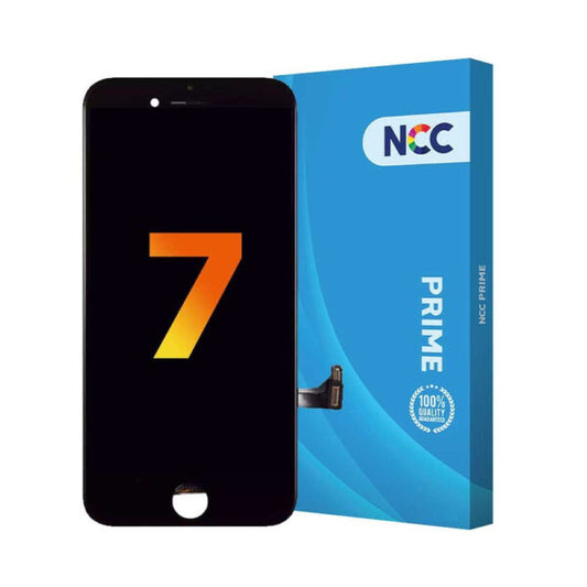 iPhone  7 LCD Assembly w/ Steel Plate (BLACK)