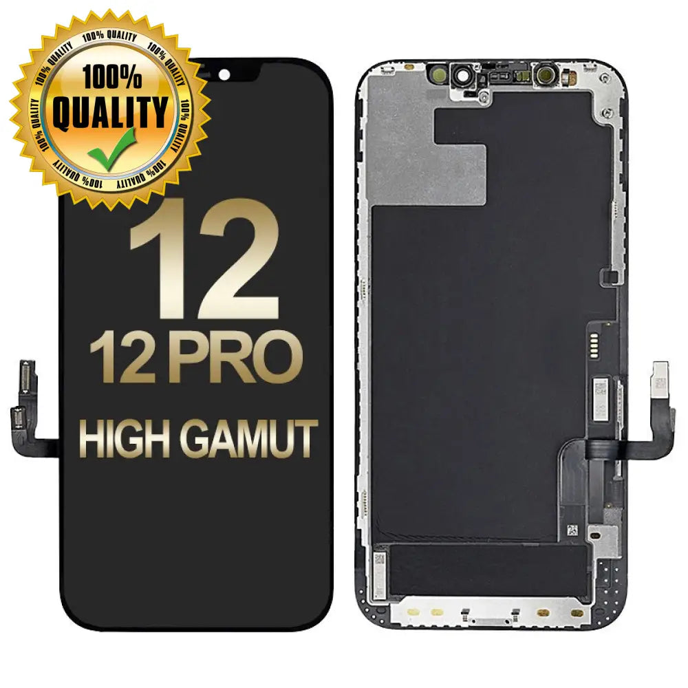 Lcd Screen Digitizer Assembly With Frame For Iphone 12/ 12 Pro(High Quality)