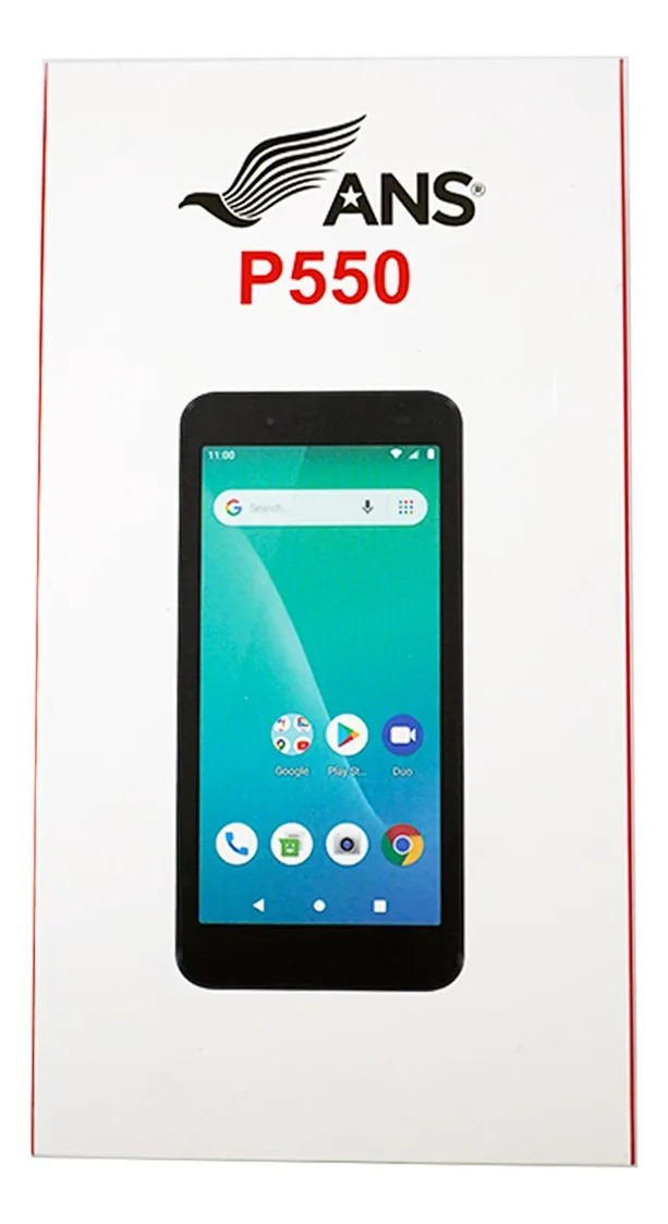 ANS P550 (Unlocked) Black 16GB Android GSM Dual-SIM