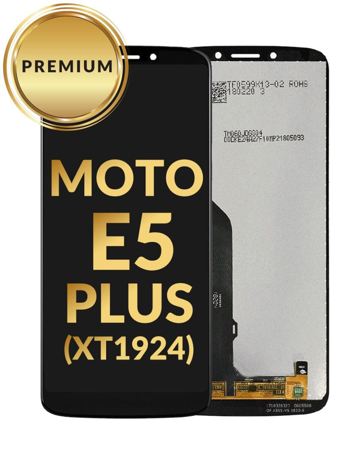 Motorola Moto E5 Plus (XT1924) LCD Assembly (BLACK) (US Version) (Premium / Refurbished)