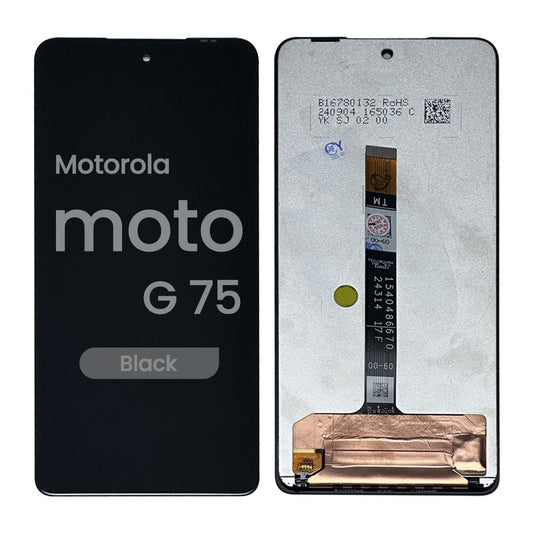 Refurbished - LCD Screen and Digitizer Assembly for Motorola Moto G75 5G (XT2437 / 2024) / G Power (XT2515 / 2025) (No Frame) (Black)
