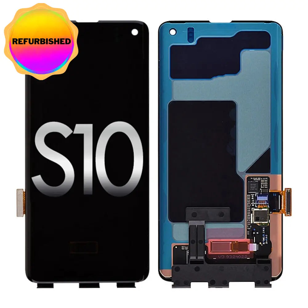 Oled Screen Digitizer Assembly For Samsung Galaxy S10 G973 (Premium) - Black