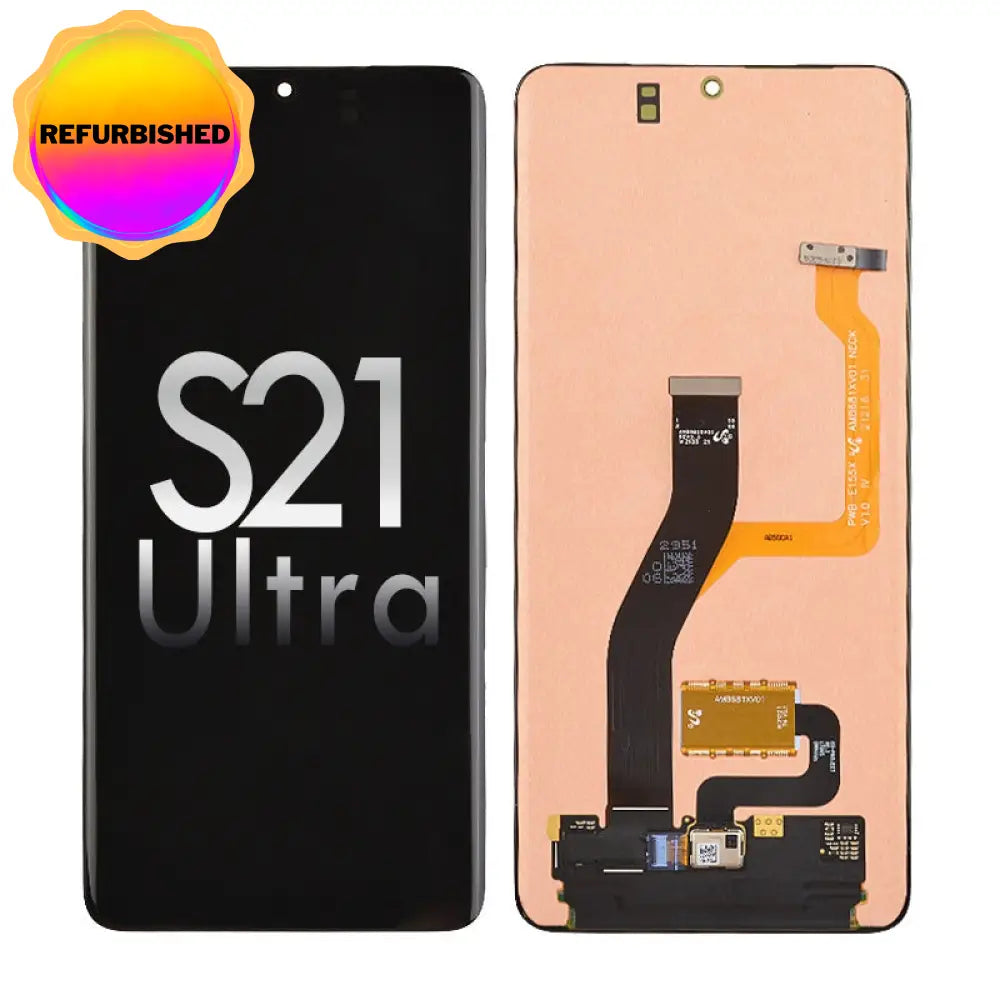 Oled Screen Digitizer Assembly For Samsung Galaxy S21 Ultra 5G G998 (Premium) - Black