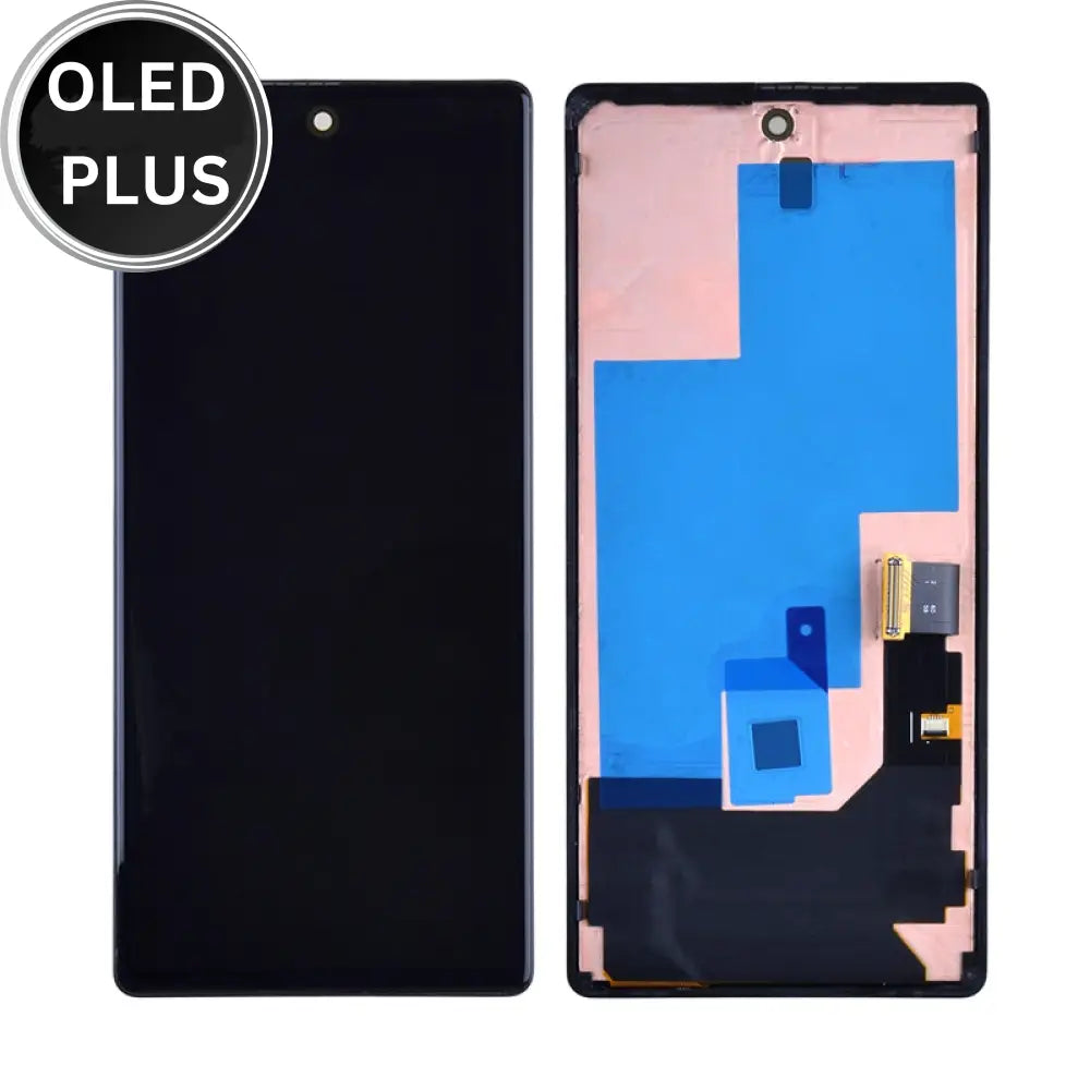 OLED Screen Digitizer Assembly With Frame for Google Pixel 6- Black GOOGLE LCD