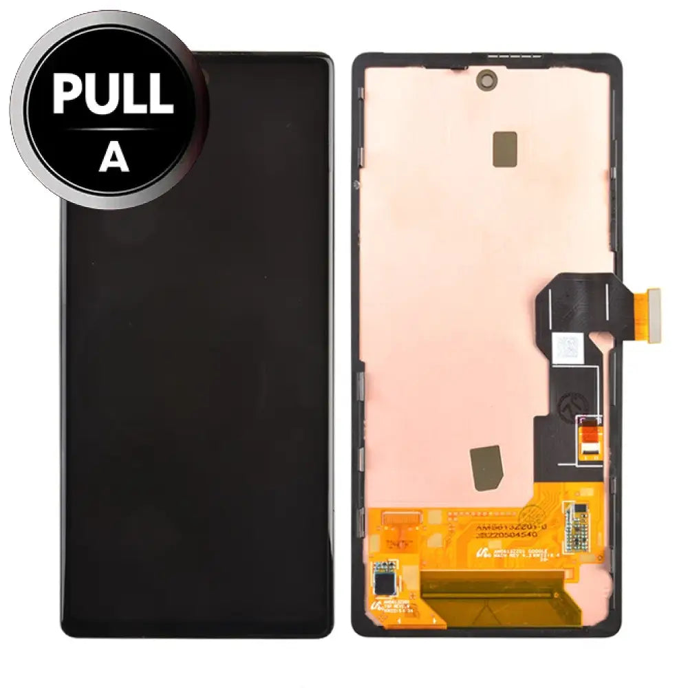 Oled Screen Digitizer Assembly With Frame For Google Pixel 6A (Pull) Google Lcd