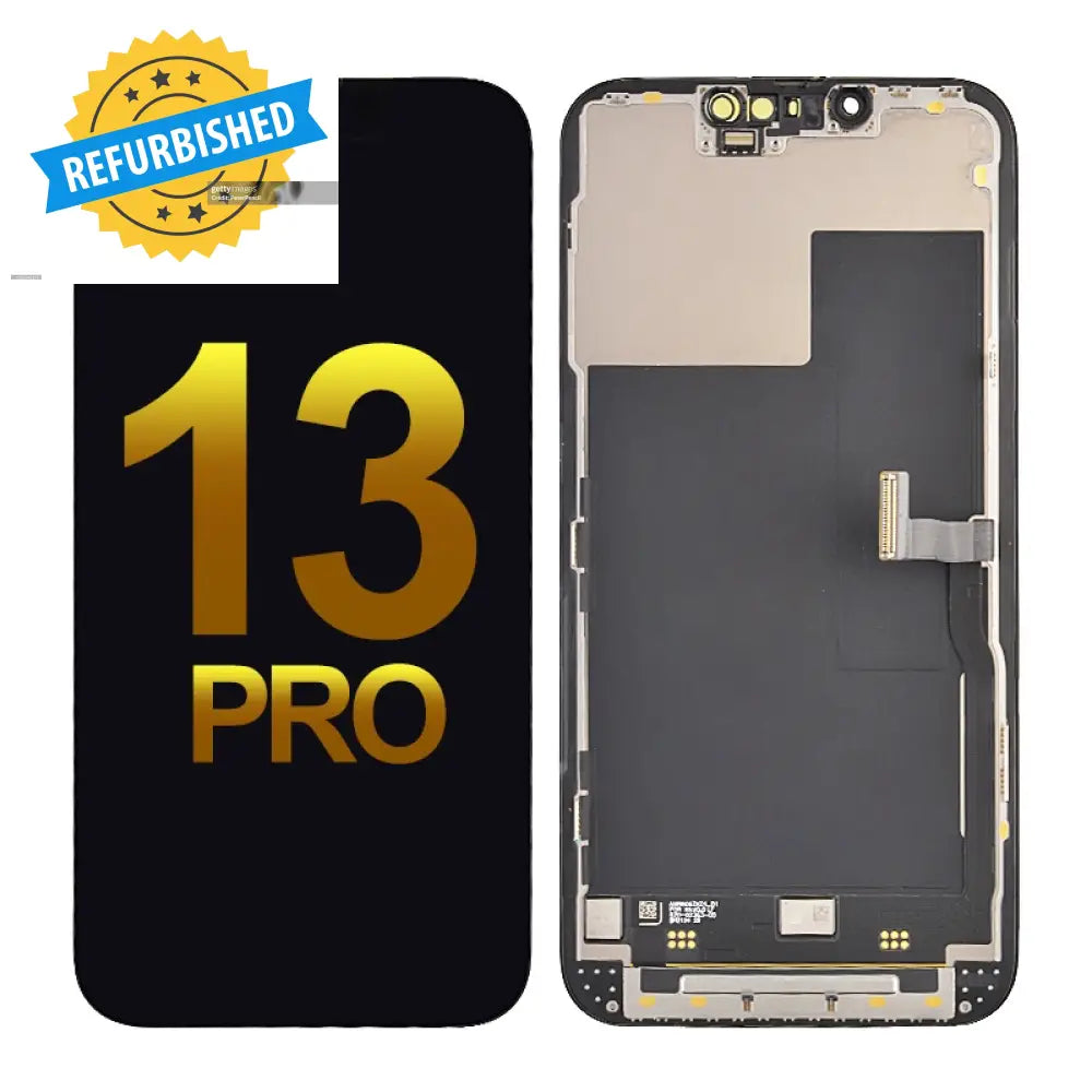 Oled Screen Digitizer Assembly With Frame For Iphone 13 Pro (Refurbished) Lcd