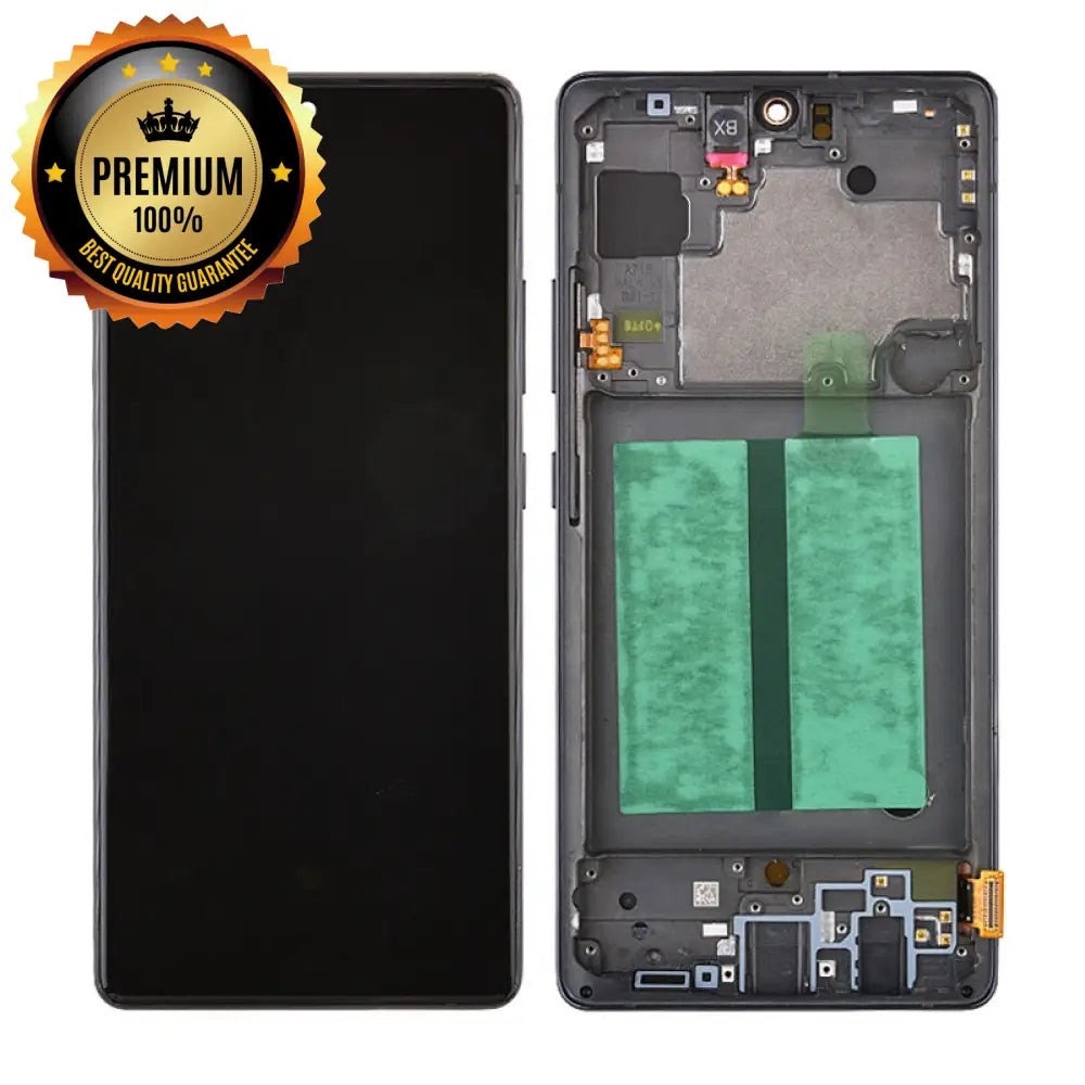 Oled Screen Digitizer Assembly With Frame For Samsung Galaxy A71 5G A716 (Premium) - Prism Cube