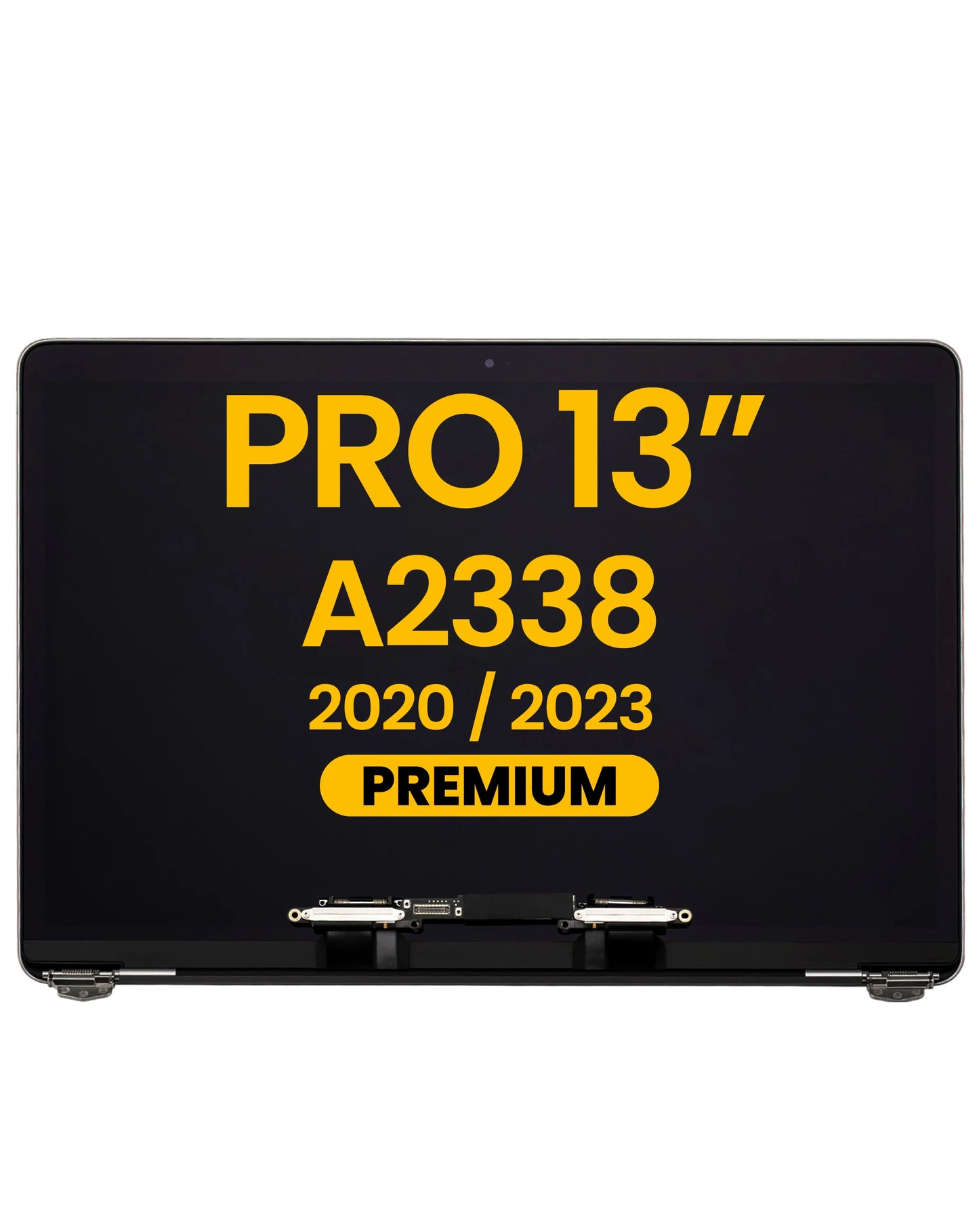 LCD Assembly (SILVER) (Premium) for MacBook Pro 13" (A2338 / Late 2020 / Late 2023) (M1 / M2)