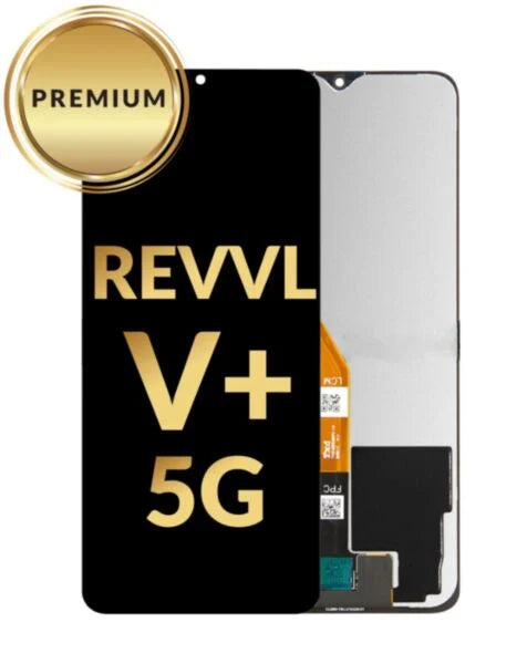T-Mobile Revvl V+ 5G LCD Assembly (BLACK) (Premium / Refurbished)