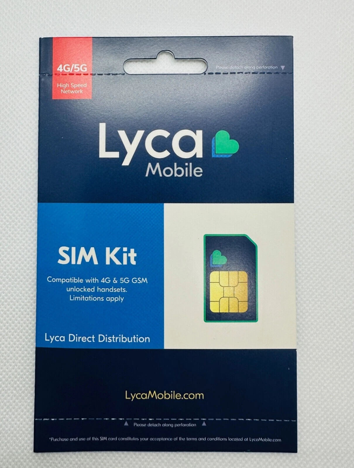 Lycamobile Preloaded Sim $49