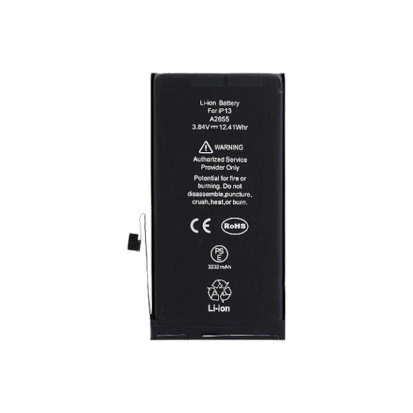Battery with Adhesive for iP 13 (PULL)