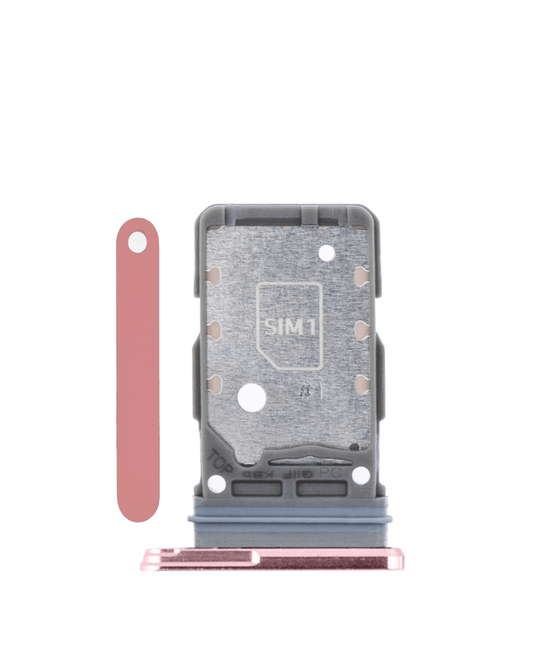 Dual Sim Card Tray for Galaxy S21 Ultra / S21 Plus / S21 (PINK)