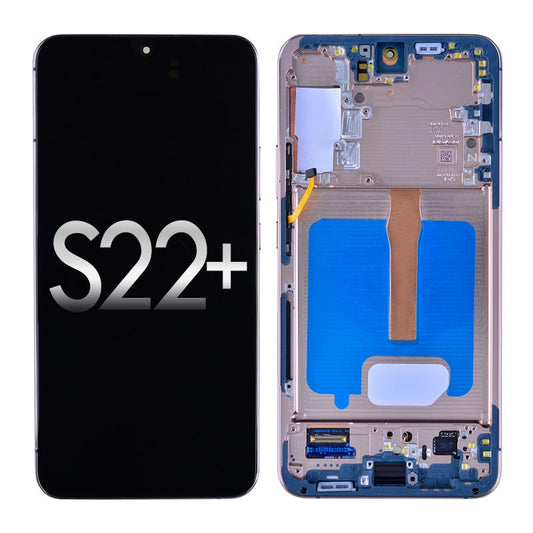 Oled Screen Digitizer Assembly With Frame For Samsung Galaxy S22 Plus 5G S906 (For America Version)