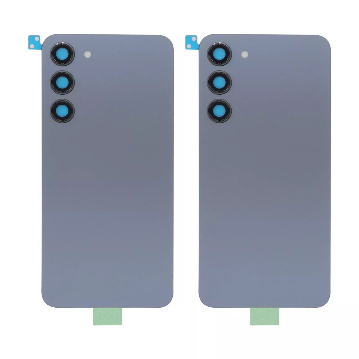 Back Cover with Camera Glass Lens and Adhesive Tape for Samsung Galaxy S23 S911 (for SAMSUNG) - Grey
