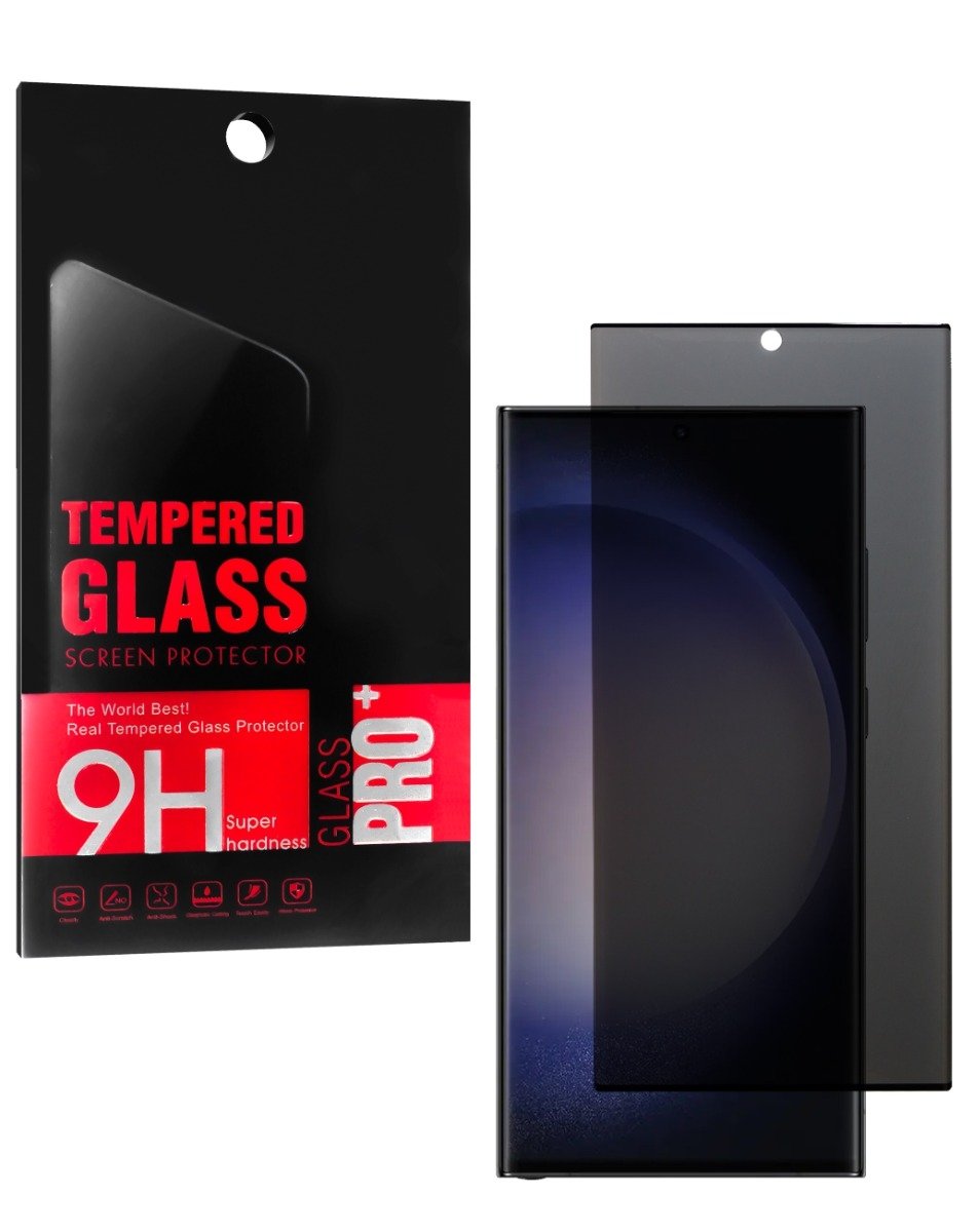 Privacy Tempered Glass for Galaxy S23 Ultra (Anti-Spy / 1 Piece)