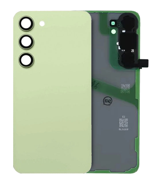 Back Cover with Camera Glass Lens and Adhesive Tape for Samsung Galaxy S24 Plus 5G S926 (for SAMSUNG) - Turquoise