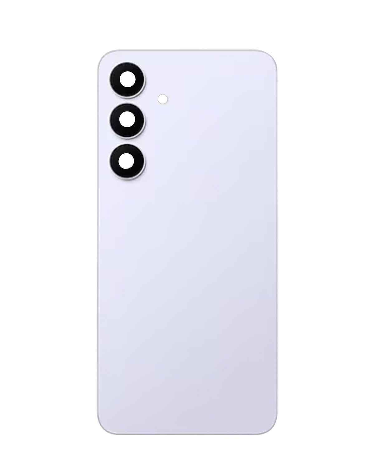 Back Cover Glass with Camera Lens and Adhesive for Galaxy S25 FE (S731) (No Logo) (Icy Blue)