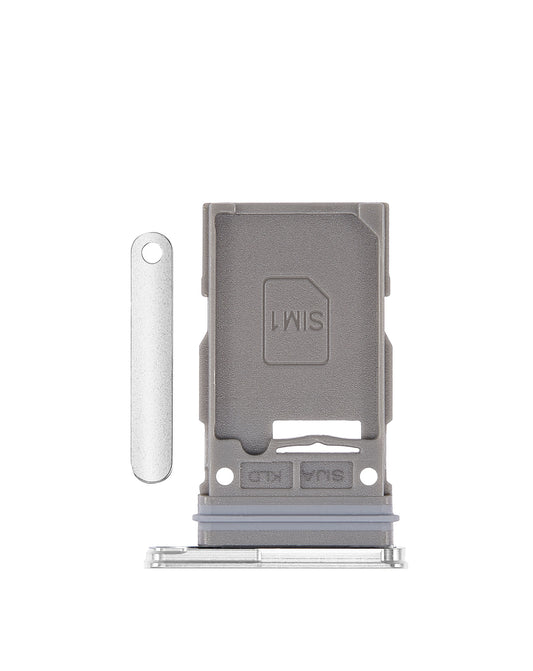 Single Sim Card Tray for Galaxy S25 / S25 Plus (SILVER)