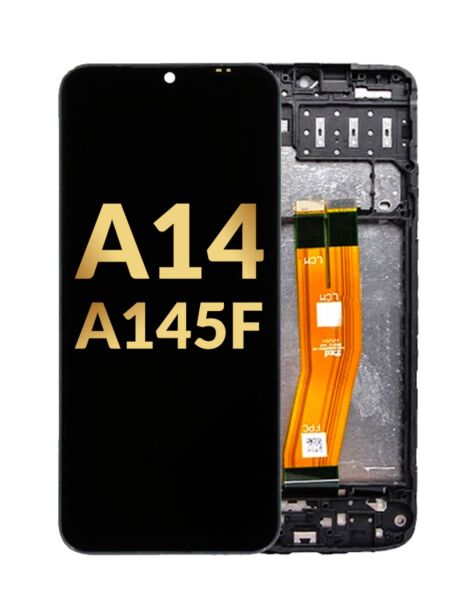 Galaxy A14 (A145F / 2023) LCD Assembly w/ Frame (Premium)