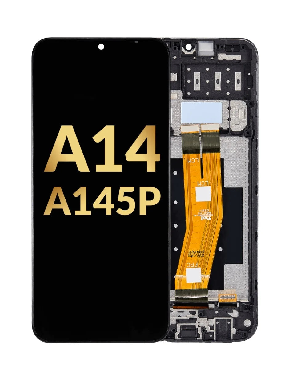 LCD Assembly With Frame for Galaxy A14 4G (A145P / A145R / 2023) (Premium)
