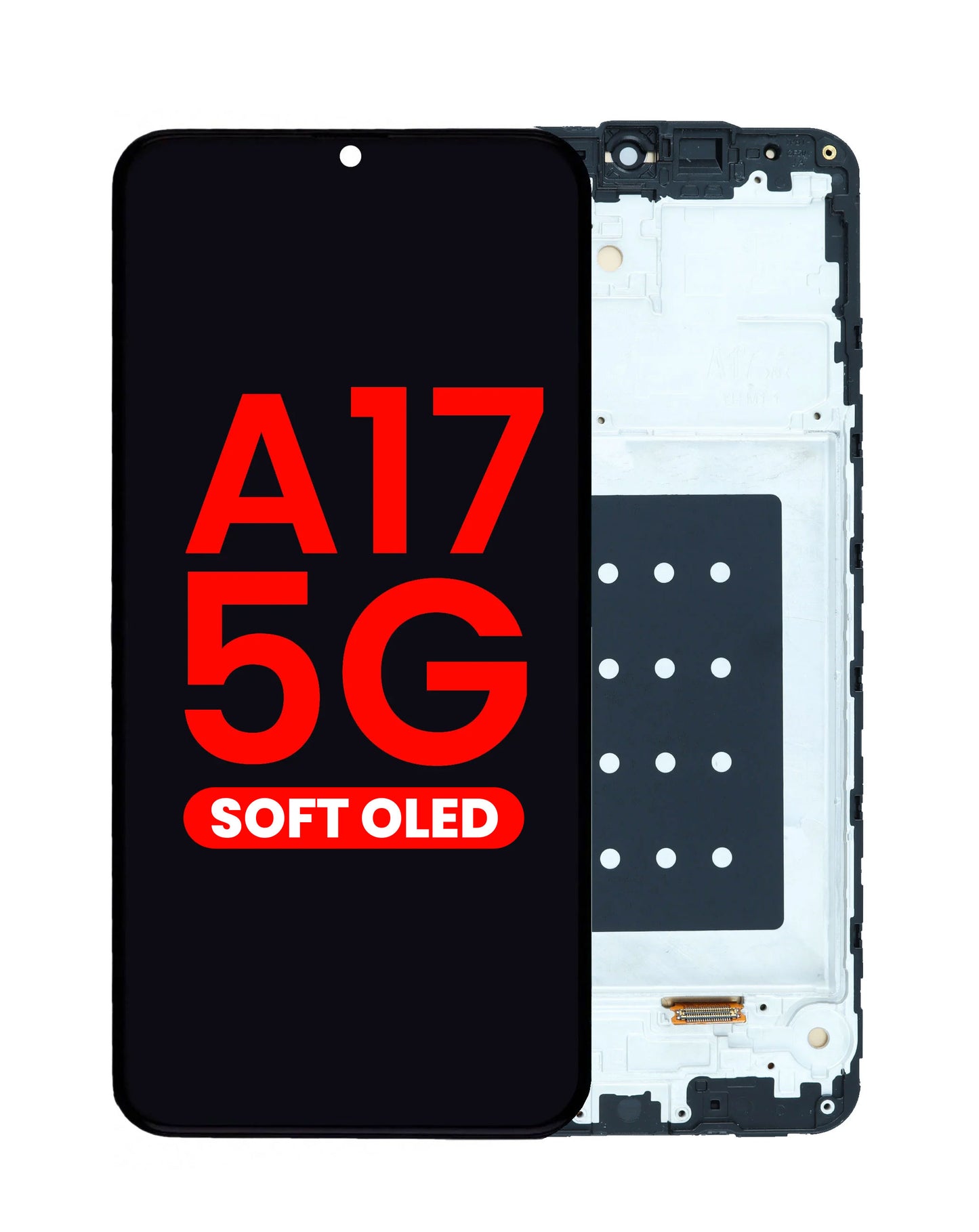 OLED Assembly with Frame for Galaxy A17 5G (A176 / 2025) (Aftermarket)