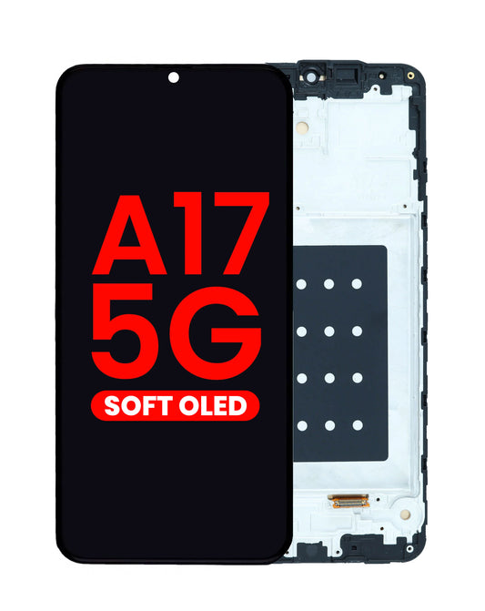 OLED Assembly with Frame for Galaxy A17 5G (A176 / 2025) (Aftermarket)