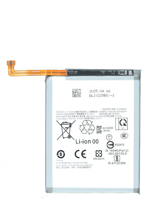 Replacement Battery for Galaxy A36 (A366 / 2025) / A56 (A566 / 2025) (EB-BA566ABY) (Premium)