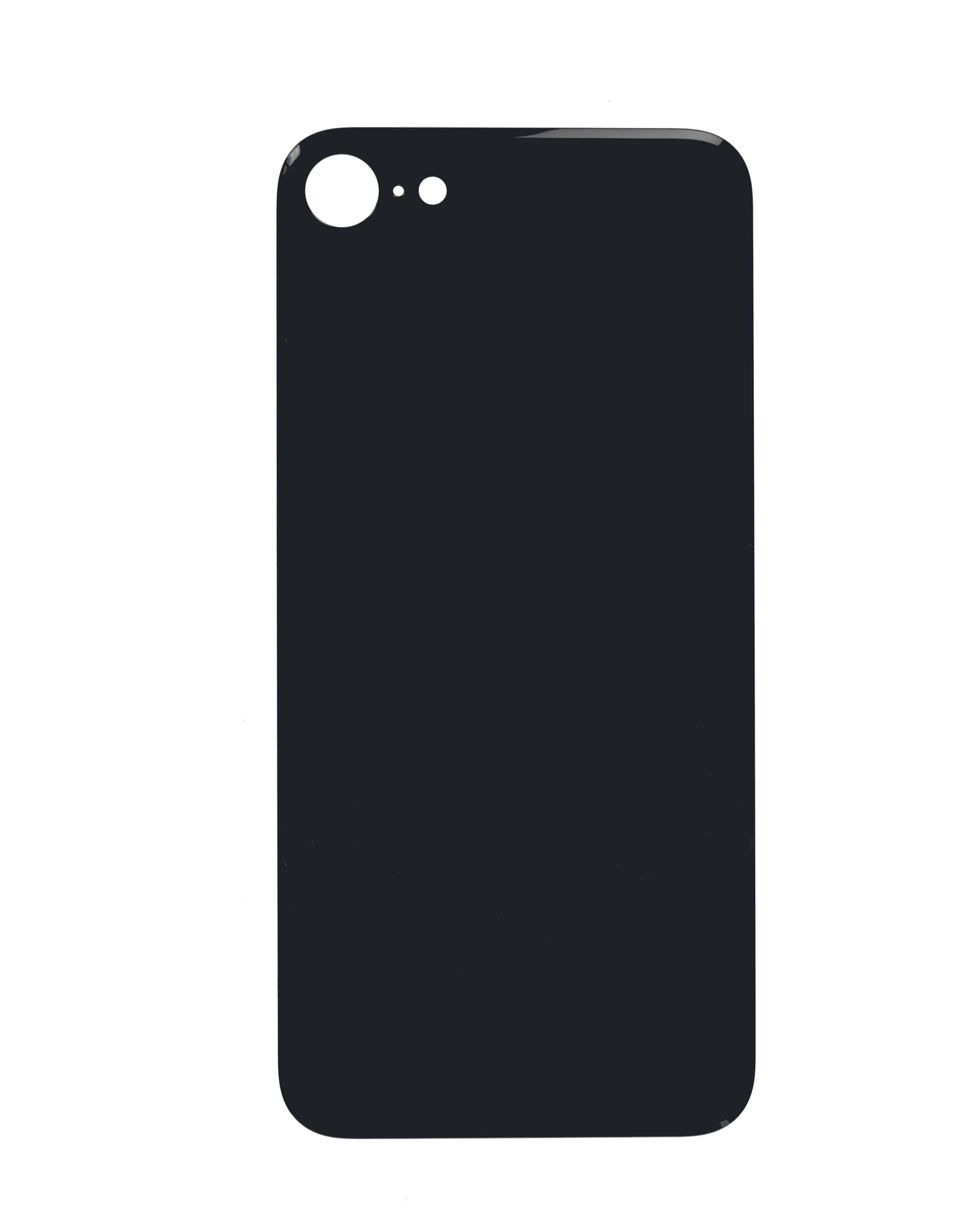 Back Glass with Bigger Camera Hole for iPhone SE 2020/  SE 2022 (NO LOGO) (MIDNIGHT)