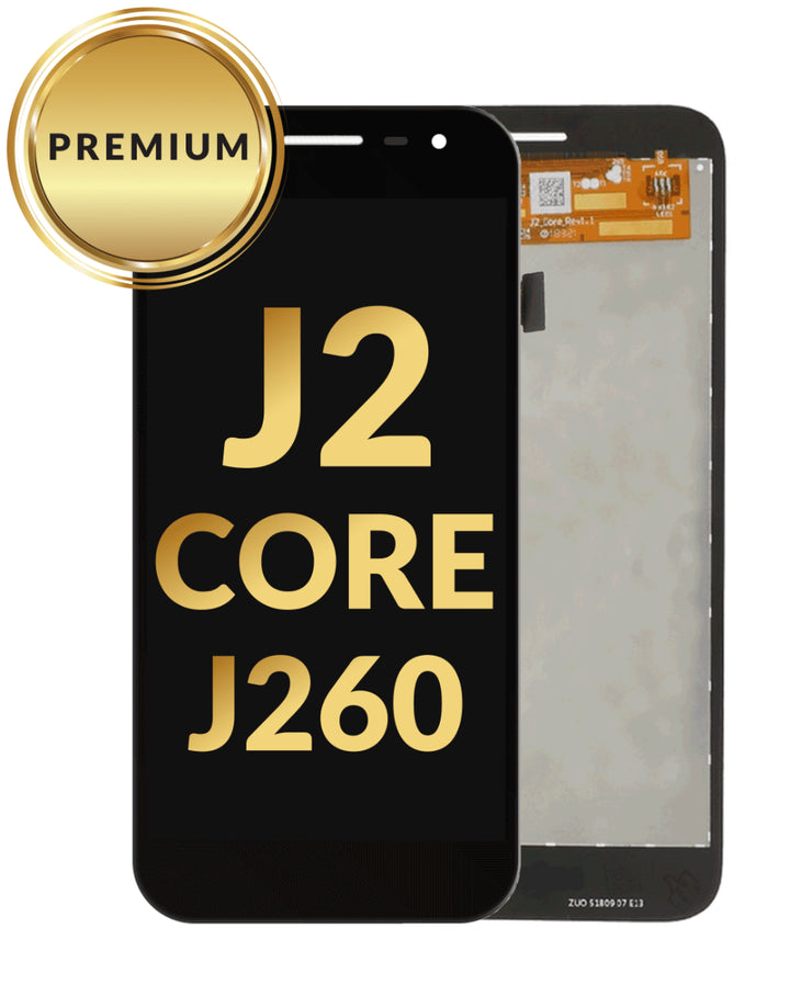 Galaxy J2 Core (J260 / 2018) LCD Assembly (BLACK) (Premium / Refurbished)