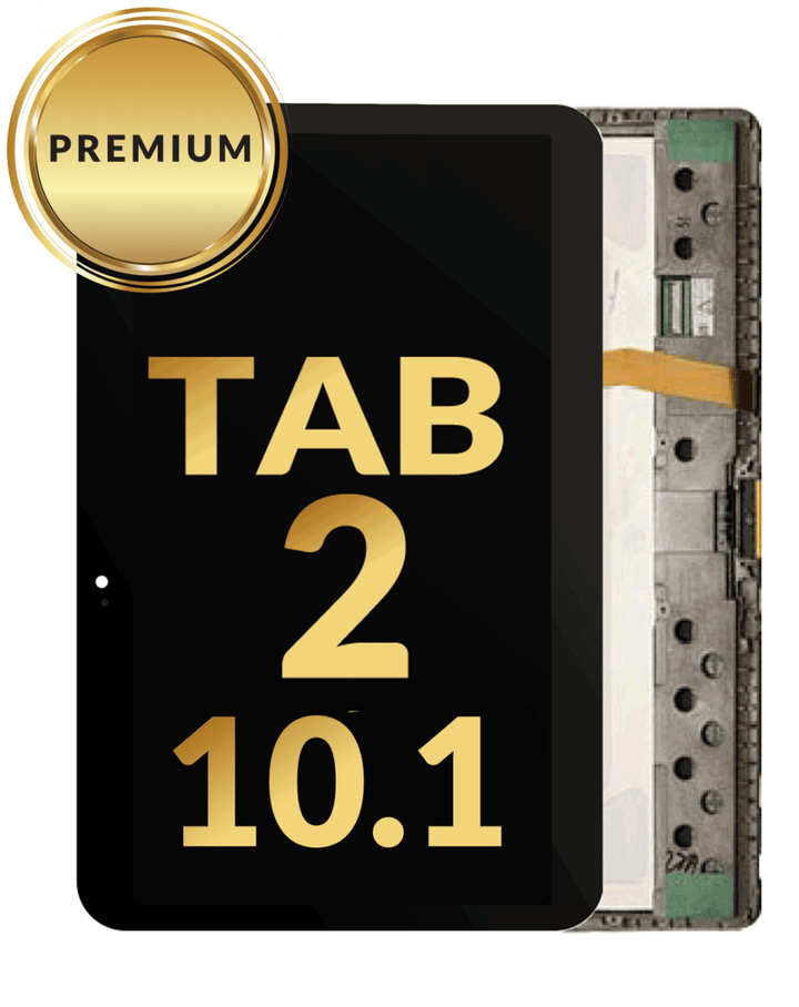 Galaxy Tab 2 10.1 (P5100 / P5110) LCD Assembly (BLACK) (Premium / Refurbished)