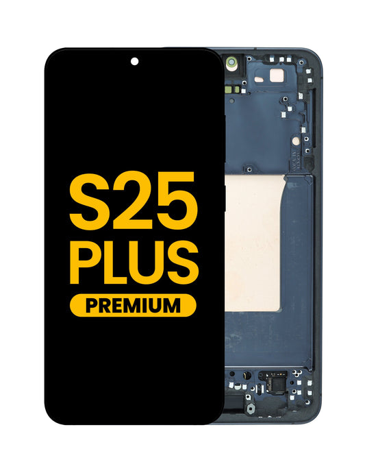 OLED Assembly with Frame for S25 Plus (S936) (BLUEBLACK) (Premium)