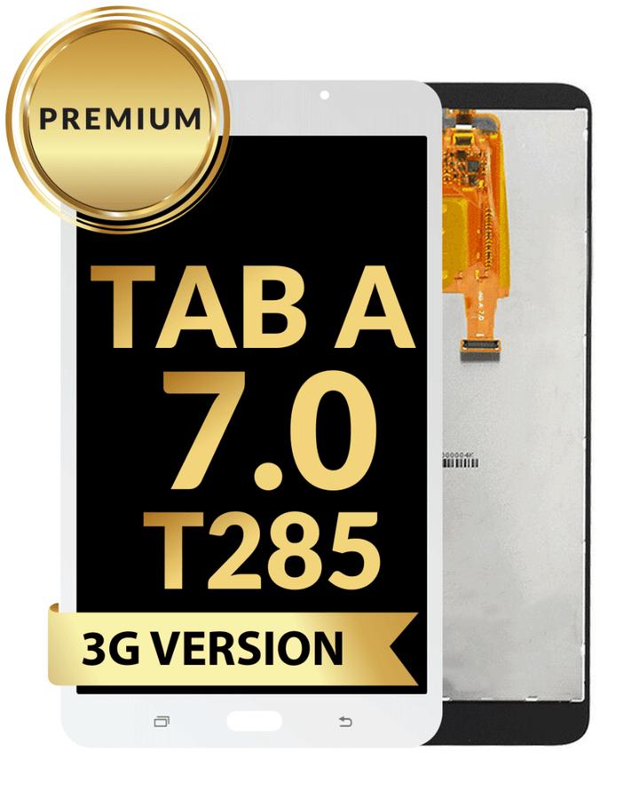 Galaxy Tab A 7.0 (T285 / 2016) LCD Assembly (WHITE) (3G Version) (Premium / Refurbished)