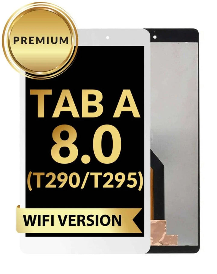 Galaxy Tab A 8.0 (T290 / T295) LCD Assembly (WHITE) (WiFi Version) (Premium / Refurbished)