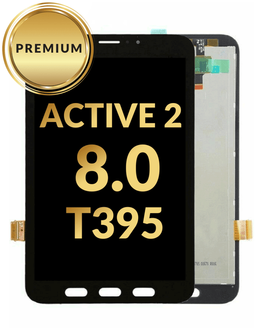 Galaxy Tab Active 2 8.0 (T395) LCD Assembly (BLACK) (Premium / Refurbished)