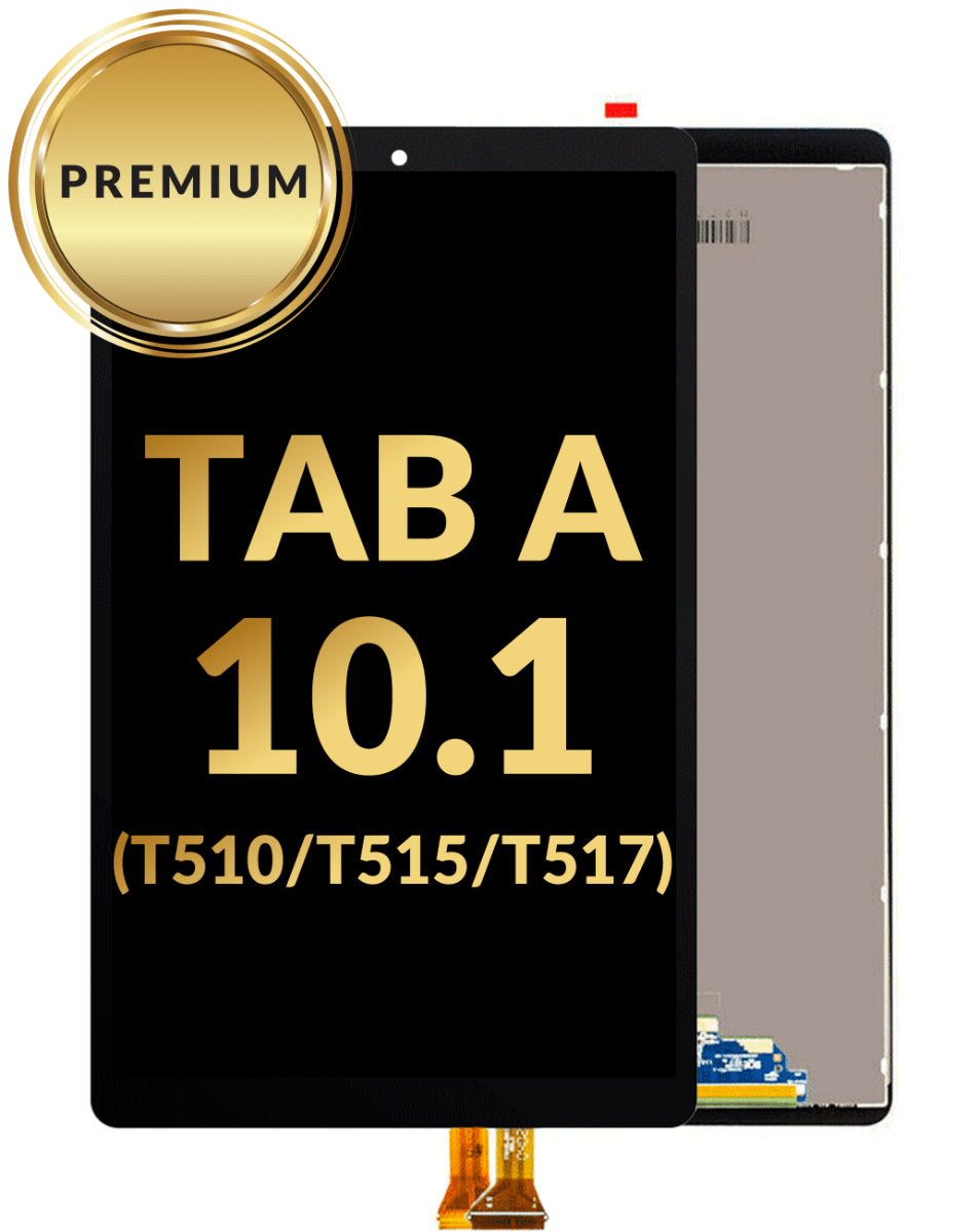 Galaxy Tab A 10.1 (T510 / T515 / T517) LCD Assembly (BLACK) (Premium / Refurbished)