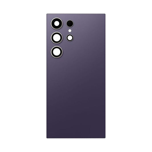 Galaxy S24 Ultra Back Glass w/ Camera Lens & Adhesive (NO LOGO) (TITANIUM VIOLET)