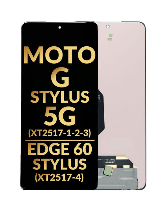 OLED Assembly without Frame for Motorola Moto G Stylus 5G (XT2517- 1 / 2 / 3 / 2025) / Edge 60 Stylus (XT2517-4 / 2025) (Premium)